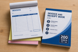INVOICE AND RECEIPT BOOK
